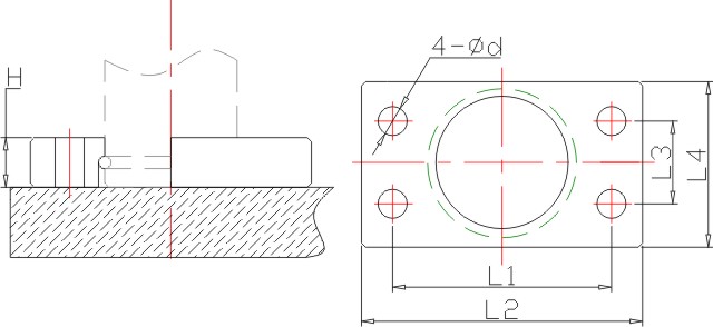 MB-5000支架尺寸